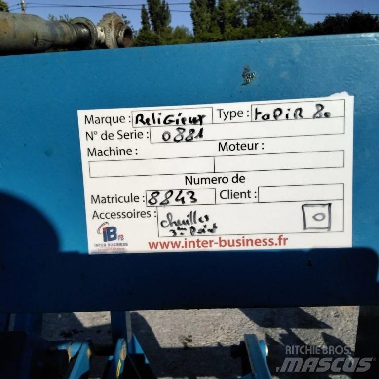 Religieux TAPIR 80 Ďalšie stroje na spracovanie pôdy a príslušenstvo