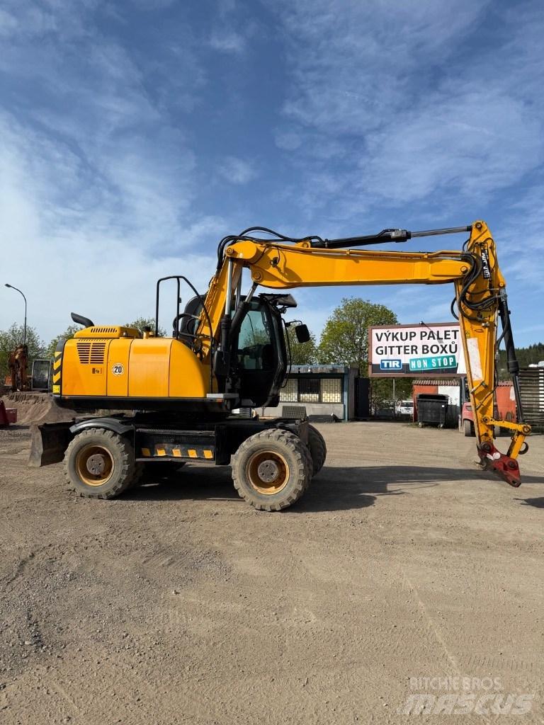 JCB JS 145 W Kolesové rýpadlá