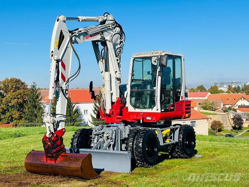 Takeuchi TB 295 W Kolesové rýpadlá