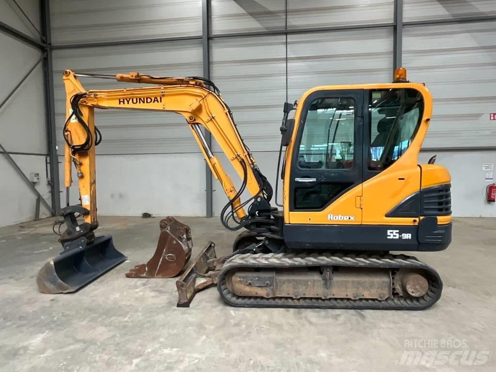 Hyundai Robex 55-9 A Mini rýpadlá < 7t