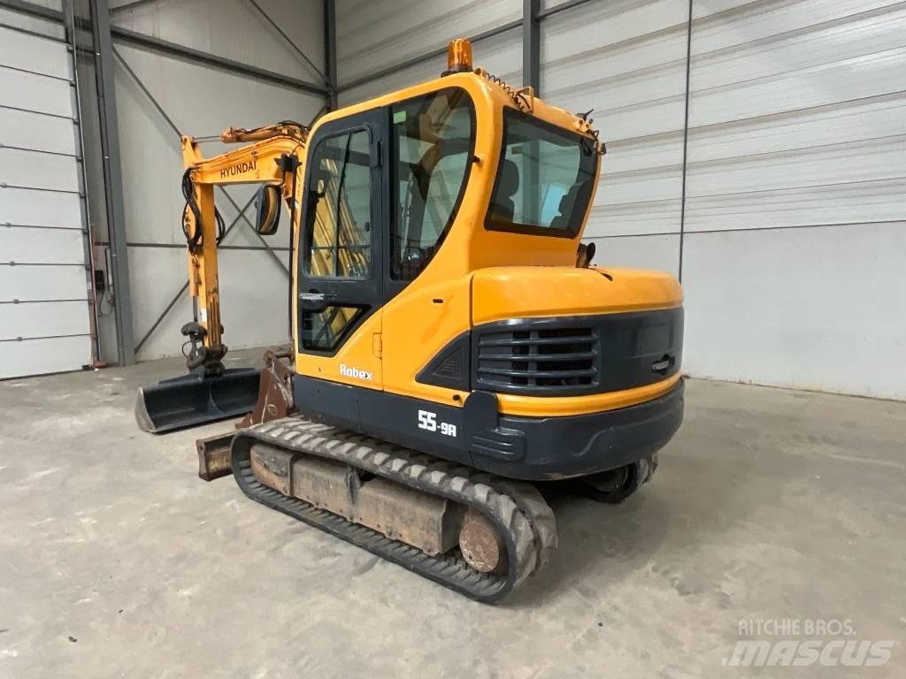 Hyundai Robex 55-9 A Mini rýpadlá < 7t