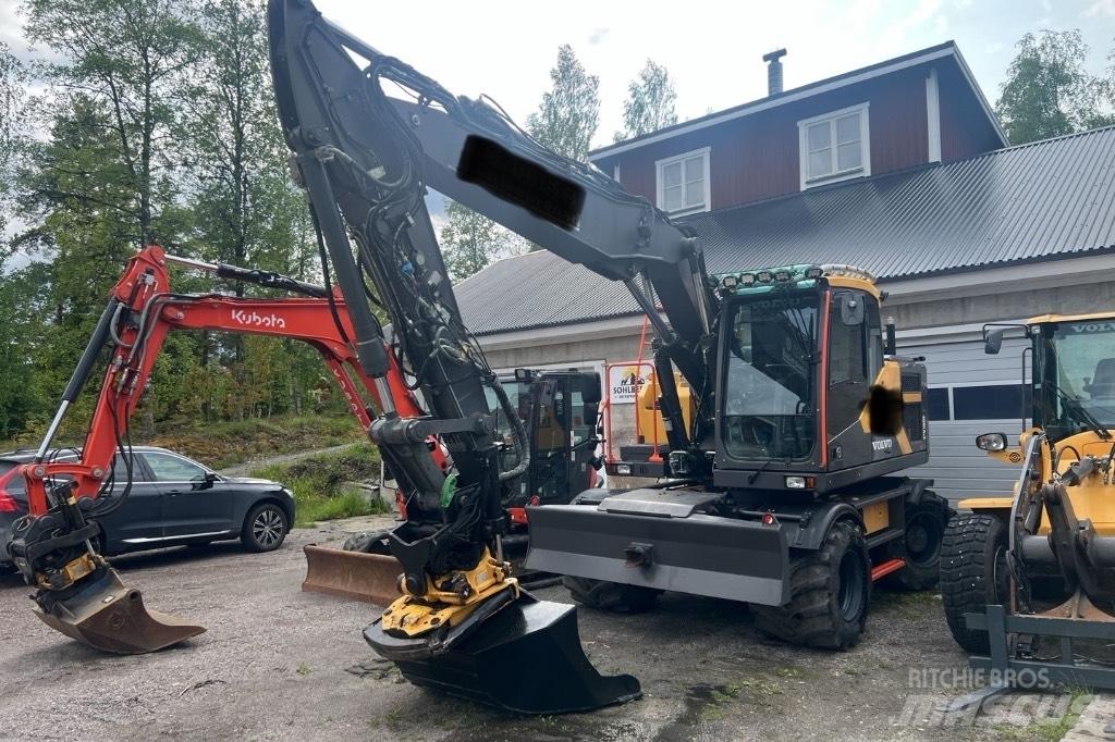 Volvo EW 160 E Kolesové rýpadlá