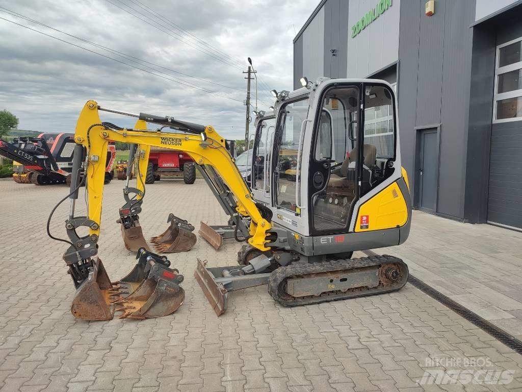 Wacker Neuson ET 18 Mini rýpadlá < 7t