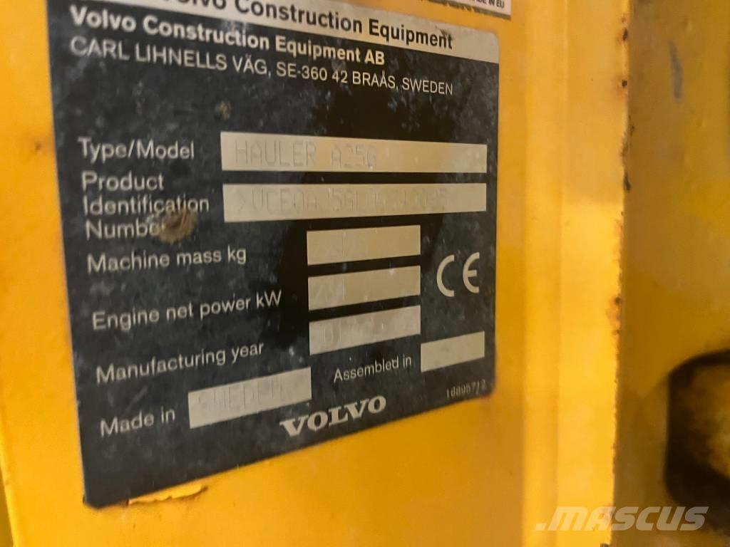 Volvo A25 G Kĺbové nákladné autá