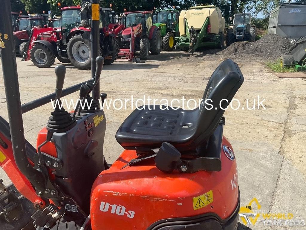 Kubota U 10-3 Mini rýpadlá < 7t