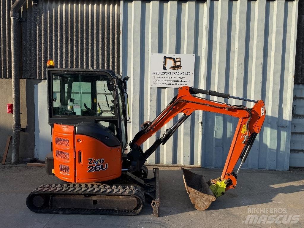 Hitachi ZX 26 Mini rýpadlá < 7t