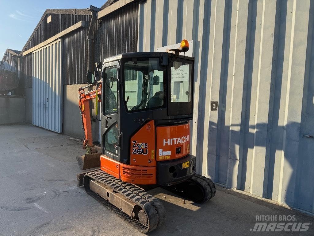 Hitachi ZX 26 Mini rýpadlá < 7t