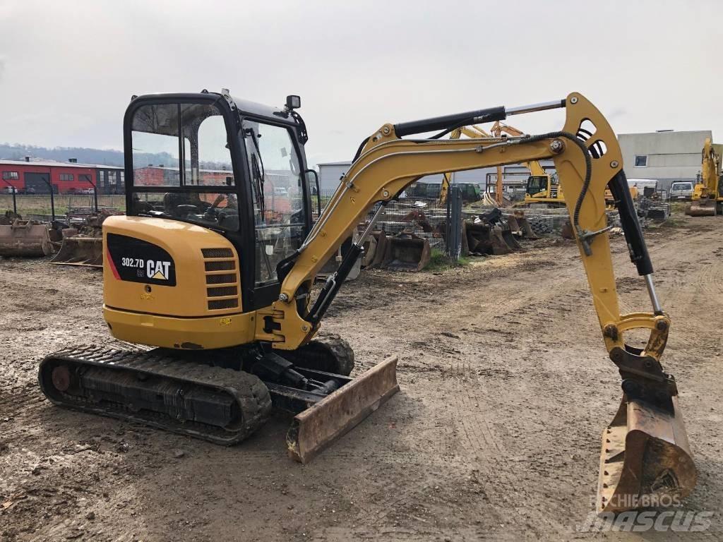 CAT 302.7 D Mini rýpadlá < 7t