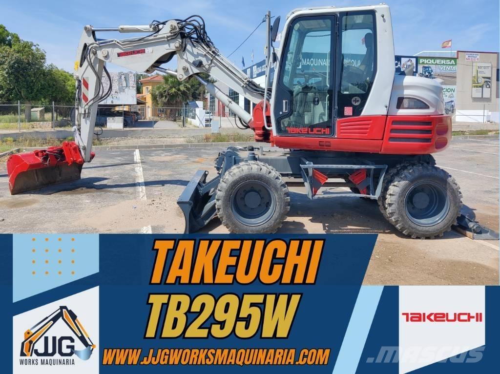 Takeuchi TB 295 W Kolesové rýpadlá