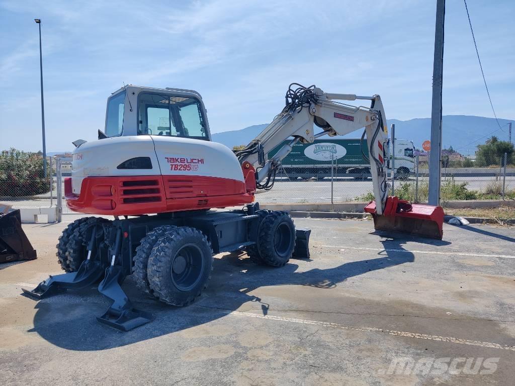 Takeuchi TB 295 W Kolesové rýpadlá