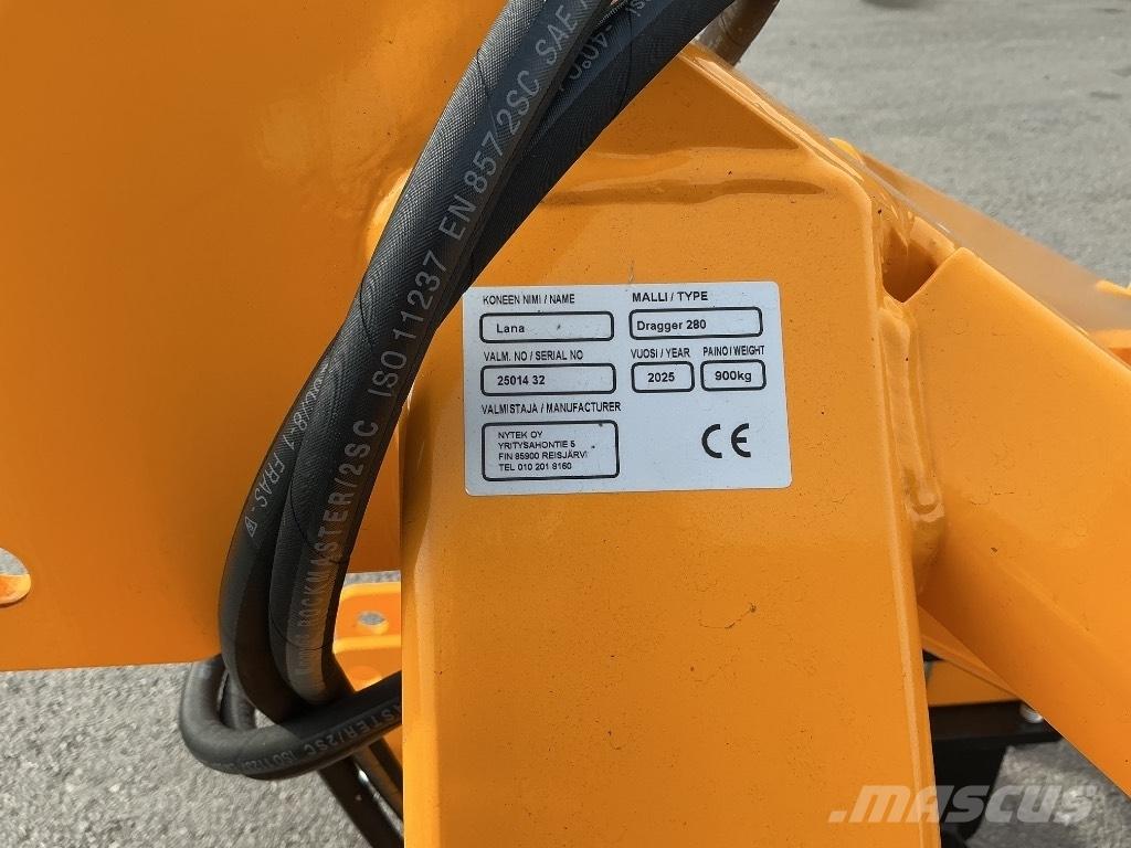 Wieska DRAGGER 280 Ťahané radlice