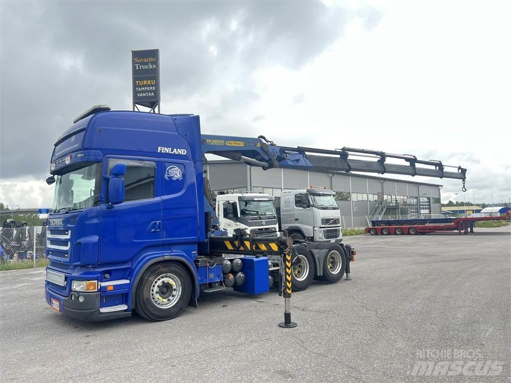 Scania R 560 6X2 Autožeriavy, hydraulické ruky
