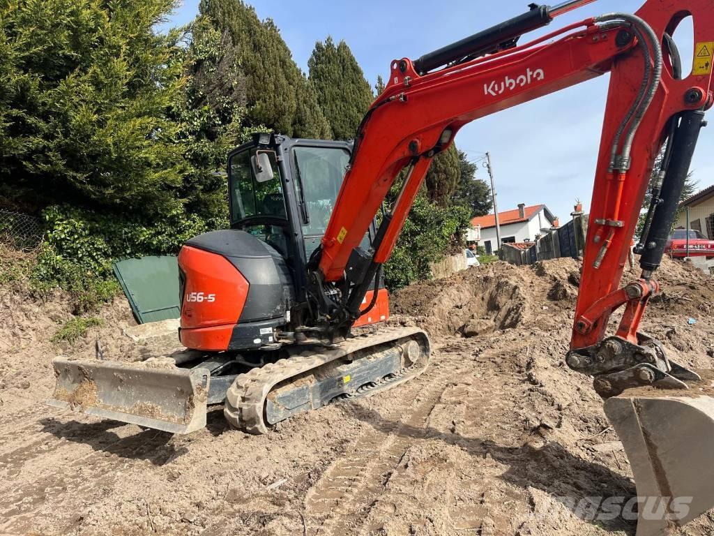 Kubota U 56-S Mini rýpadlá < 7t