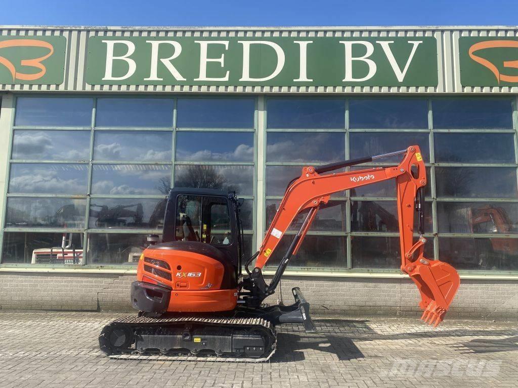 Kubota KX 163-5 Pásové rýpadlá