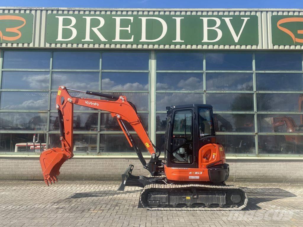 Kubota KX 163-5 Pásové rýpadlá