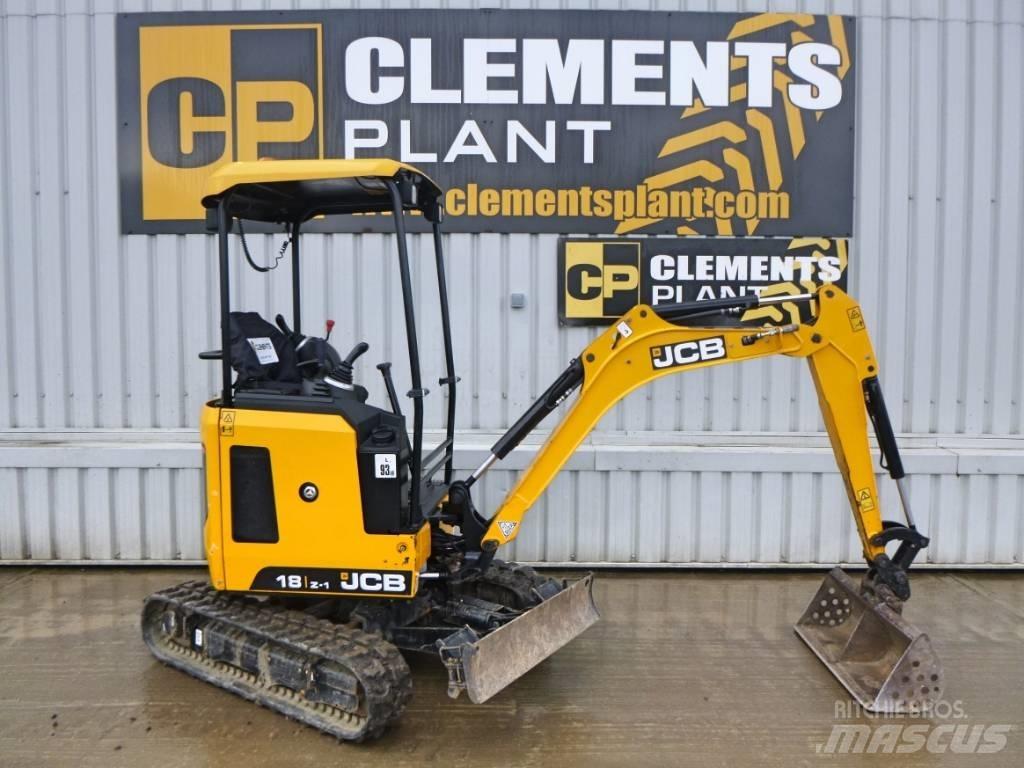 JCB 18Z-1 Mini rýpadlá < 7t