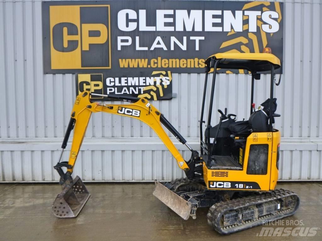 JCB 18Z-1 Mini rýpadlá < 7t