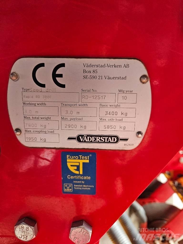 Väderstad Rapid300C Kombinované sejačky
