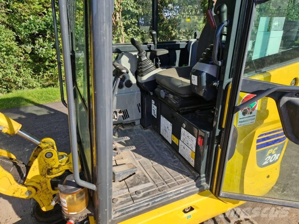 Komatsu PC 20 R-5 Mini rýpadlá < 7t