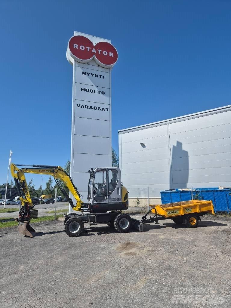 Wacker Neuson 6503 Kolesové rýpadlá