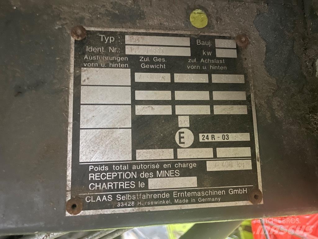 CLAAS 58S Kombinované zberacie stroje