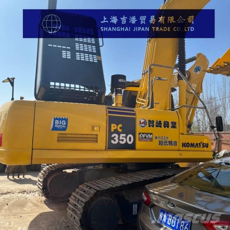 Komatsu PC 350 Pásové rýpadlá