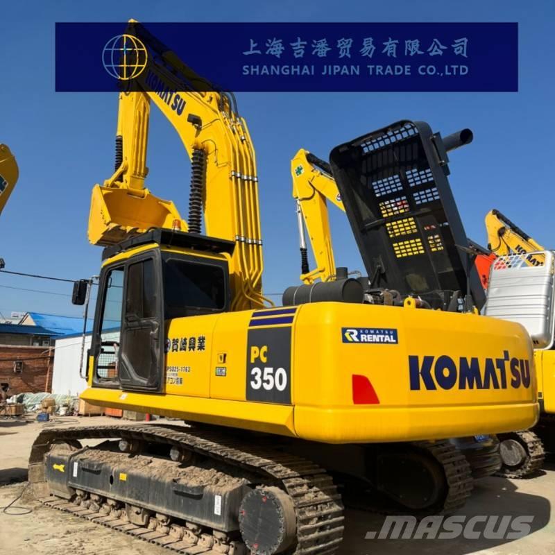 Komatsu PC 350 Pásové rýpadlá