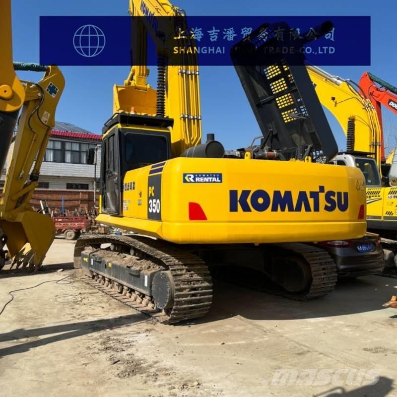 Komatsu PC 350 Pásové rýpadlá