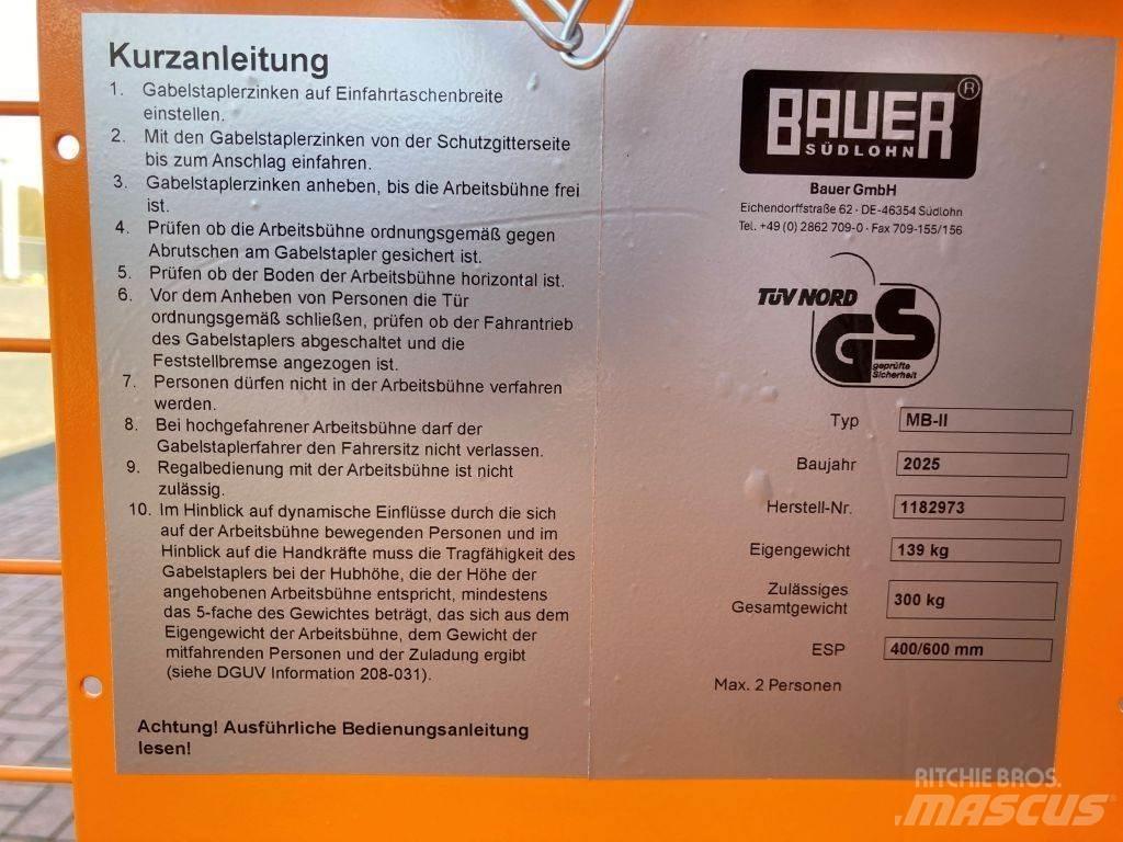 Bauer MB-II Manipulácia s materiálom - ostatné