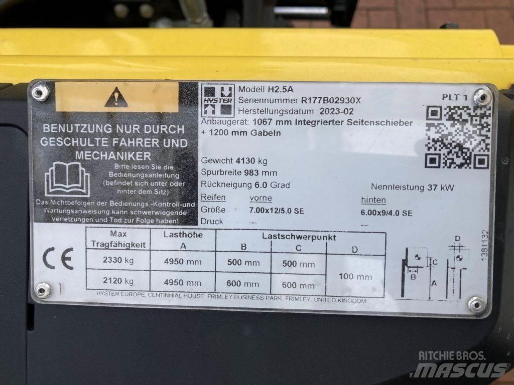 Hyster H 2.5A Dieselové vozíky