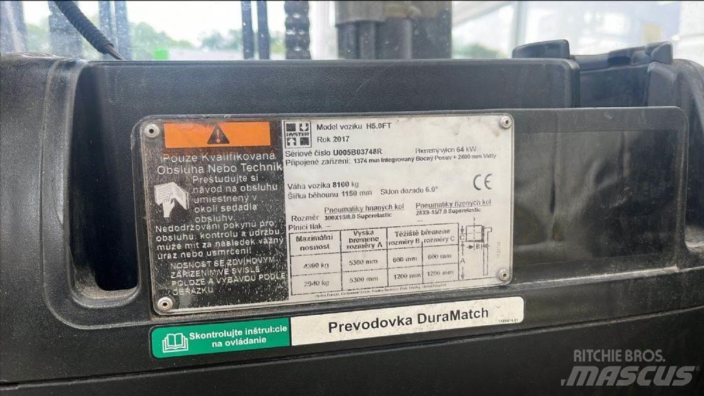 Hyster H 5.0 FT LPG vozíky