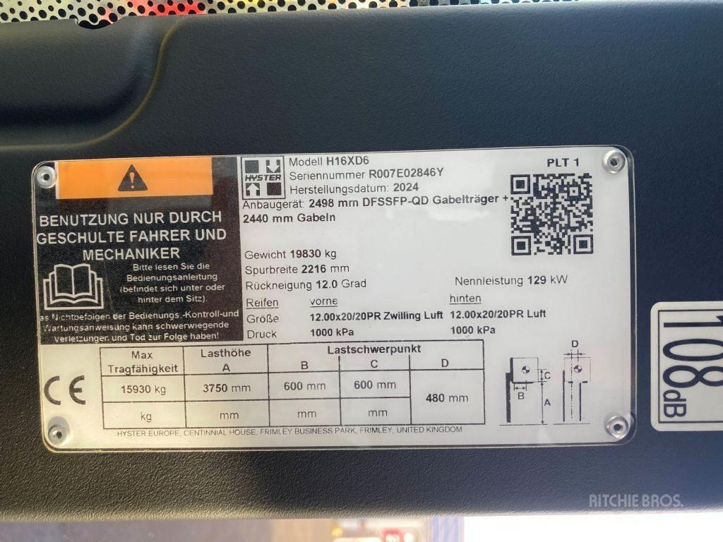Hyster H16XD6 Dieselové vozíky