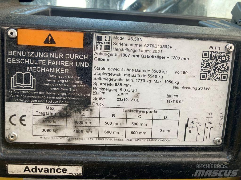 Hyster J 3.5 XN Akumulátorové vozíky