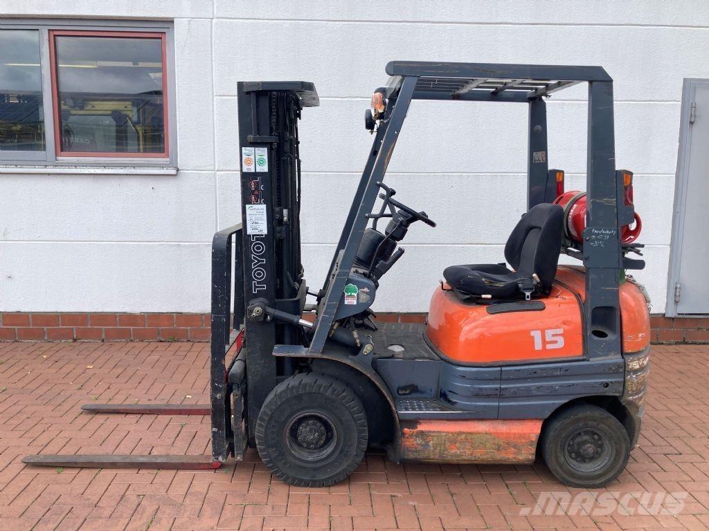 Toyota 42 6FGF 15 LPG vozíky