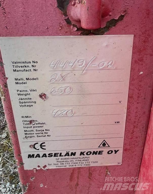 Hakki 2X Sekačky a rezačky dreva