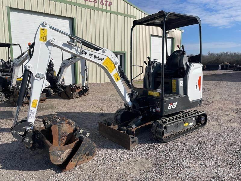 Bobcat E19 Mini rýpadlá < 7t