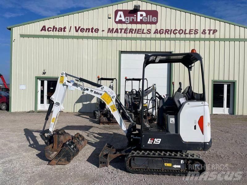 Bobcat E19 Mini rýpadlá < 7t
