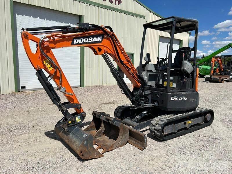 Doosan DX27Z Mini rýpadlá < 7t