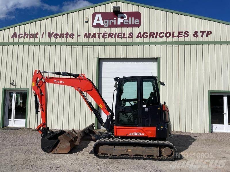 Kubota KX060-5 Mini rýpadlá < 7t