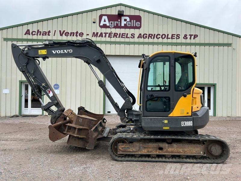 Volvo ECR88D Mini rýpadlá < 7t