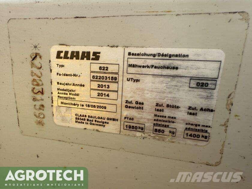 CLAAS DISCO 3050 TRC Traktory