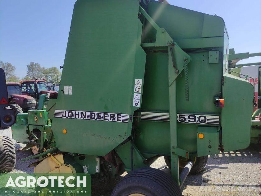 John Deere 590 Lisy na okrúhle balíky