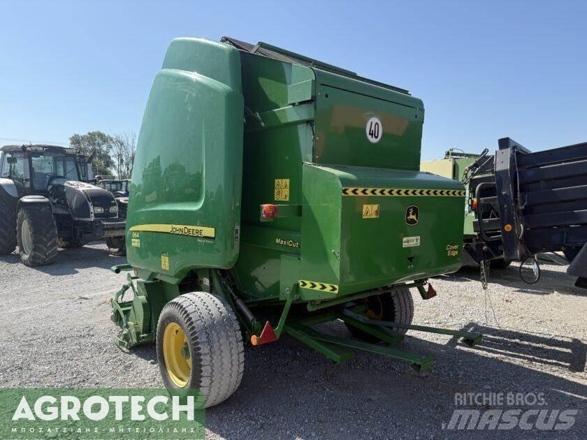 John Deere 864 Lisy na okrúhle balíky