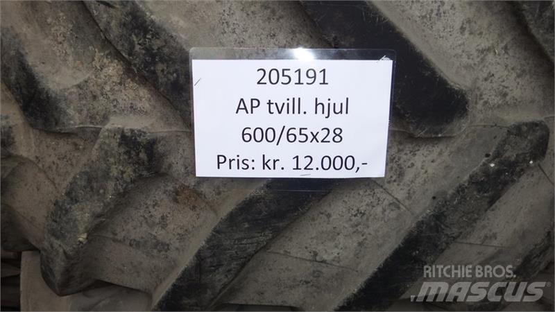 AP 600/65R28 Pneumatiky, kolesá a ráfiky