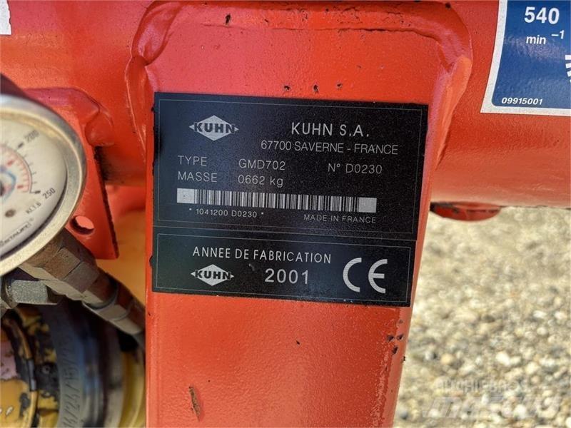 Kuhn GMD 702 Riadkovacie žacie stroje