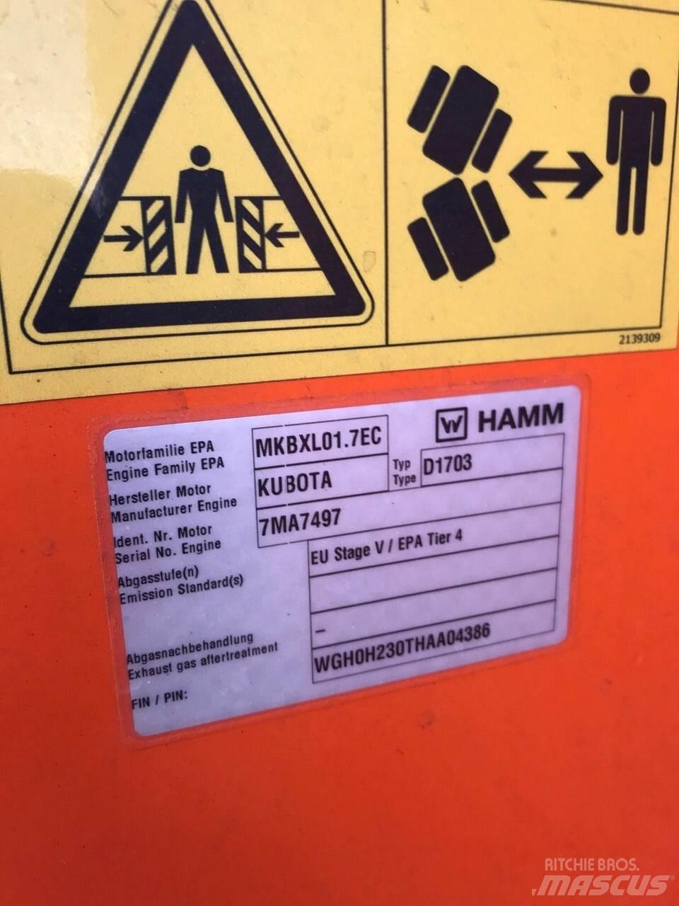 Hamm HD12VV Tandemové valce