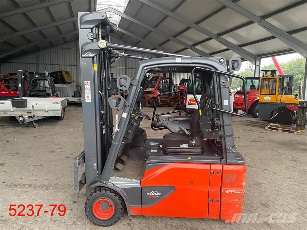 Linde E 18 L 02 EVO Akumulátorové vozíky