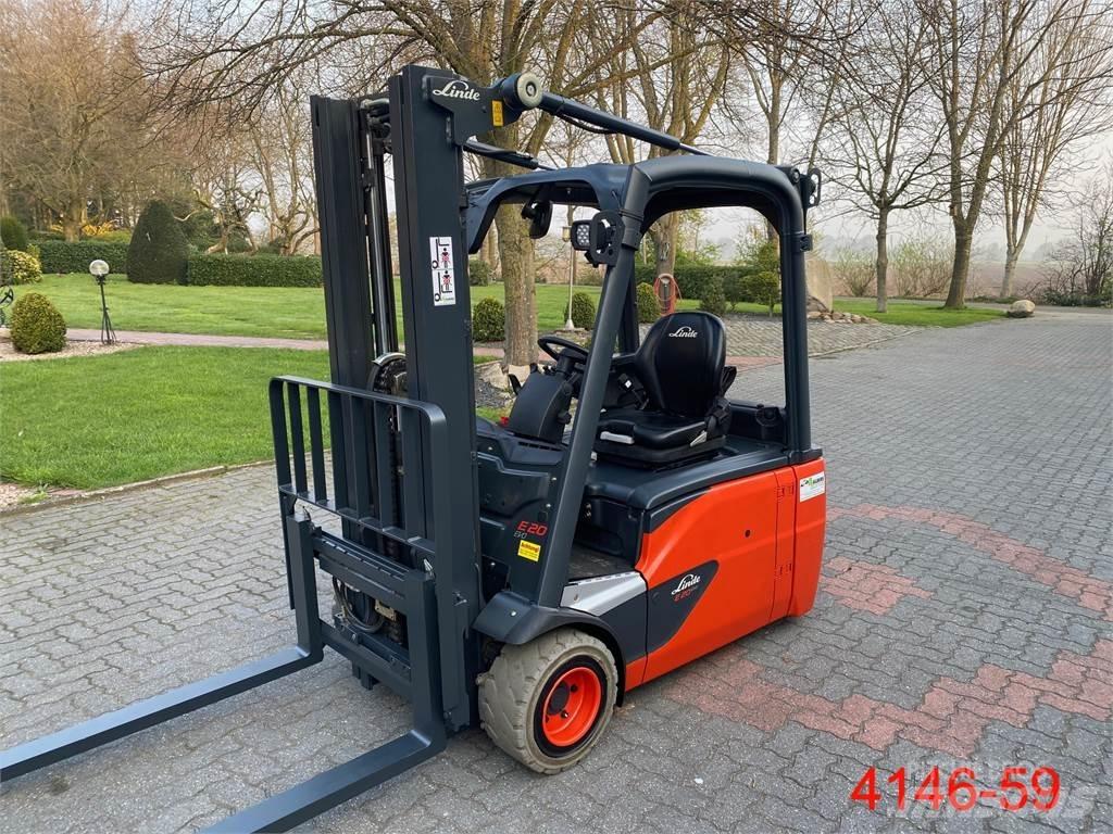 Linde E 20 L 02 Akumulátorové vozíky