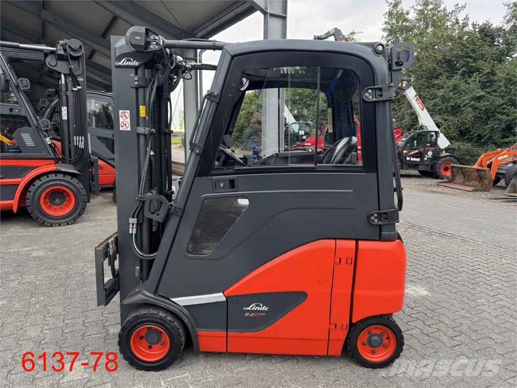 Linde E 20 PH -02 Akumulátorové vozíky