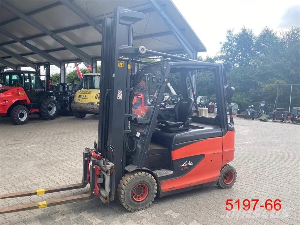 Linde E 25 HL - 01 600 Akumulátorové vozíky